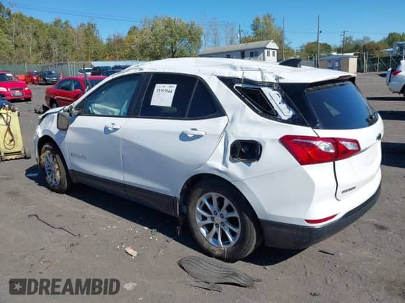 2021 Chevrolet Equinox LS z VIN 3GNAXSEV9MS177393, wystawiony jako IAAI lot #43393944 z przebiegiem 65 872 mil mil oraz . Historia ofert i sprzedaży dostępna na DreamBid. Obrazek 3.