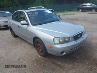 2001 Hyundai Elantra GLS with VIN KMHDN45DX1U195150, listed as a IAAI auction lot 42768627 with 116,049 mi miles and . Bid and sale history available at DreamBid. Image 1.