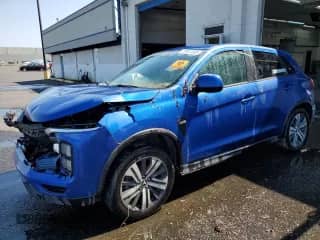2020 Mitsubishi Outlander ES with VIN JA4AR3AU3LU015922, listed as a Copart auction lot 70912345 with 153,433 mi miles and Clean title. Bid and sale history available at DreamBid. Image 1.