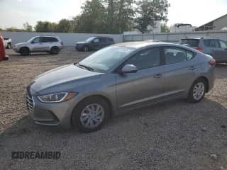 2018 Hyundai Elantra SE z VIN KMHD74LF5JU571865, wystawiony jako Copart lot #81618055 z przebiegiem 38 041 mil mil oraz Szkoda całkowita • Salvage title. Historia ofert i sprzedaży dostępna na DreamBid. Obrazek 1.
