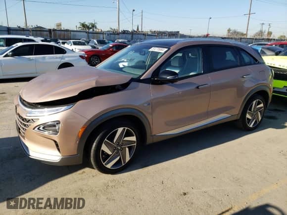 2020 Hyundai NEXO Limited с VIN KM8J84A69LU007979, выставлен на аукционе Copart как лот 88574595 с пробегом 21 640 миль миль и Списание • Salvage title. История ставок и продаж доступна на DreamBid. Изображение 1.
