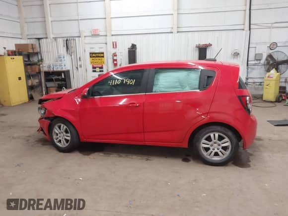 2015 Chevrolet Sonic LT with VIN 1G1JC6SH7F4148478, listed as a IAAI auction lot 41107901 with 64,029 mi miles and . Bid and sale history available at DreamBid. Image 14.