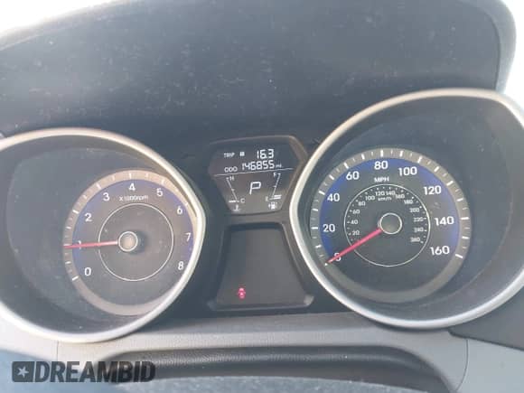 2013 Hyundai Elantra GLS z VIN KMHDH4AE0DU675062, wystawiony jako IAAI lot #43186022 z przebiegiem 146 855 mil mil oraz . Historia ofert i sprzedaży dostępna na DreamBid. Obrazek 7.