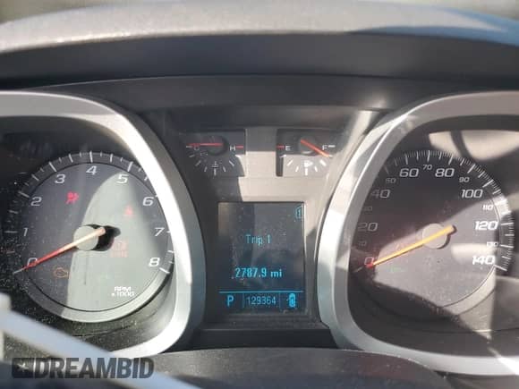 2010 Chevrolet Equinox 1LT with VIN 2CNFLEEW9A6348153, listed as a Copart auction lot 85776595 with 129,364 mi miles and Salvage title. Bid and sale history available at DreamBid. Image 9.