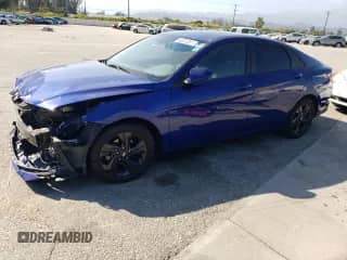 2021 Hyundai Elantra SEL z VIN 5NPLM4AG5MH030267, wystawiony jako Copart lot #68001285 z przebiegiem 57 101 mil mil oraz Szkoda całkowita • Salvage title. Historia ofert i sprzedaży dostępna na DreamBid. Obrazek 1.