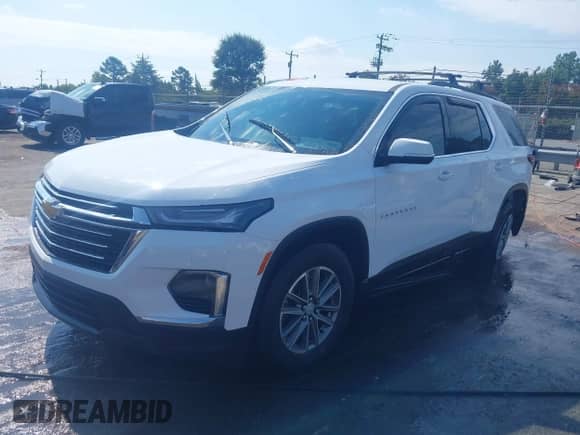 2023 Chevrolet Traverse LT Cloth with VIN 1GNERGKW0PJ116493, listed as a IAAI auction lot 43148532 with 41,776 mi miles and . Bid and sale history available at DreamBid. Image 18.