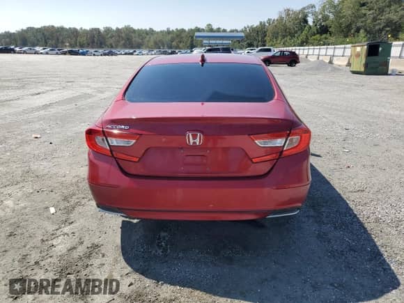 2018 Honda Accord EX-L with VIN 1HGCV1F56JA109938, listed as a Copart auction lot 81046825 with 55,639 mi miles and Salvage title. Bid and sale history available at DreamBid. Image 6.