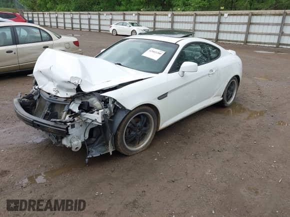 2007 Hyundai Tiburon GT с VIN KMHHN66F17U245469, выставлен на аукционе IAAI как лот 42065200 с пробегом 209 049 миль миль и . История ставок и продаж доступна на DreamBid. Изображение 2.