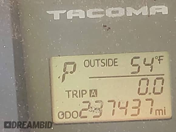 2016 Toyota Tacoma SR with VIN 5TFRX5GN4GX058969, listed as a IAAI auction lot 43590771 with 237,437 mi miles and . Bid and sale history available at DreamBid. Image 15.