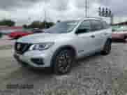 2020 Nissan Pathfinder SV with VIN 5N1DR2BM7LC588612, listed as a Copart auction lot 83972995 with 111,657 mi miles and Salvage title. Bid and sale history available at DreamBid. Image 1.