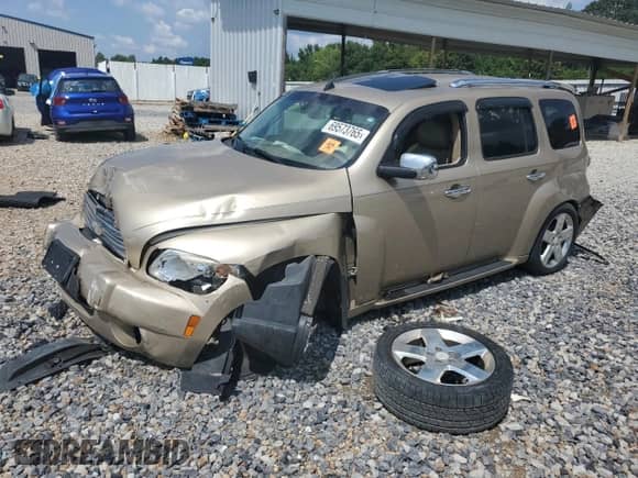 2006 Chevrolet HHR LT z VIN 3GNDA23P36S652705, wystawiony jako Copart lot #69573765 z przebiegiem Nie podano mil oraz Szkoda całkowita • Salvage title. Historia ofert i sprzedaży dostępna na DreamBid. Obrazek 1.