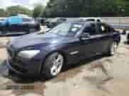 2014 BMW 7 Series 740i z VIN WBAYA6C50ED144168, wystawiony jako Copart lot #57034655 z przebiegiem 118 806 mil mil oraz Szkoda całkowita • Salvage title. Historia ofert i sprzedaży dostępna na DreamBid. Obrazek 1.