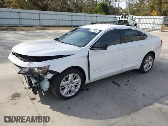 2017 Chevrolet Impala LS с VIN 2G11X5S36H9183127, выставлен на аукционе Copart как лот 82135394 с пробегом 44 702 миль миль и Списание • Salvage title. История ставок и продаж доступна на DreamBid. Изображение 1.