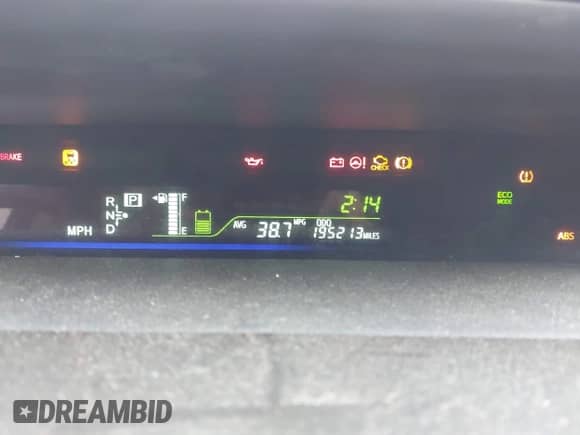 2012 Toyota Prius Two с VIN JTDZN3EU4C3035133, выставлен на аукционе IAAI как лот 43573337 с пробегом 195 213 миль миль и . История ставок и продаж доступна на DreamBid. Изображение 7.