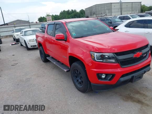 2018 Chevrolet Colorado 4WD Z71 with VIN 1GCGTDEN3J1150004, listed as a IAAI auction lot 43090805 with 89,314 mi miles and . Bid and sale history available at DreamBid. Image 1.