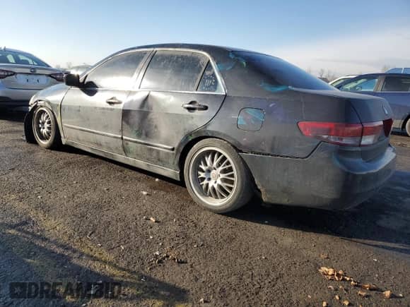 2004 Honda Accord LX z VIN 1HGCM55334A159128, wystawiony jako Copart lot #43606125 z przebiegiem 106 302 mil mil oraz Szkoda całkowita • Salvage title. Historia ofert i sprzedaży dostępna na DreamBid. Obrazek 2.