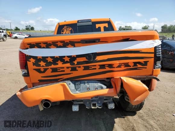 2017 Ram 1500 Sport with VIN 1C6RR7MT5HS596157, listed as a Copart auction lot 62958185 with 137,430 mi miles and Salvage title. Bid and sale history available at DreamBid. Image 6.