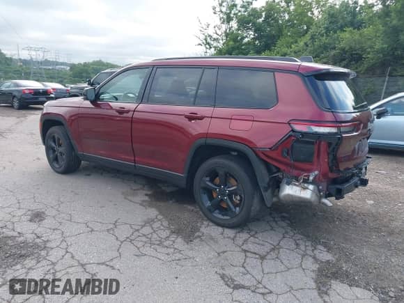 2024 Jeep Grand Cherokee Altitude with VIN 1C4RJKAG8R8539475, listed as a IAAI auction lot 42765174 with 20,594 mi miles and . Bid and sale history available at DreamBid. Image 3.