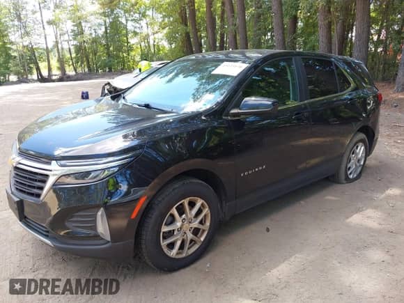 2022 Chevrolet Equinox LT with VIN 3GNAXTEV8NL171683, listed as a IAAI auction lot 43123170 with 72,929 mi miles and . Bid and sale history available at DreamBid. Image 2.