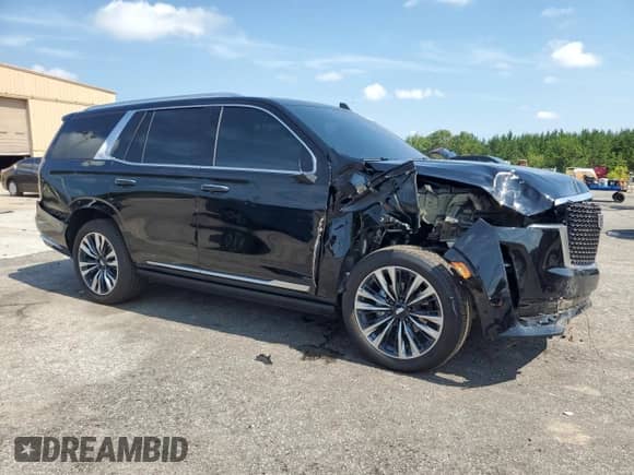 2023 Cadillac Escalade 4WD Premium Luxury with VIN 1GYS4CKL8PR557857, listed as a Copart auction lot 62732615 with 16,404 mi miles and Salvage title. Bid and sale history available at DreamBid. Image 4.