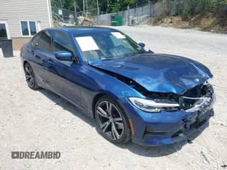 2022 BMW 3 Series 330i with VIN 3MW5R1J04N8C47788, listed as a IAAI auction lot 42728199 with 59,870 mi miles and . Bid and sale history available at DreamBid. Image 1.