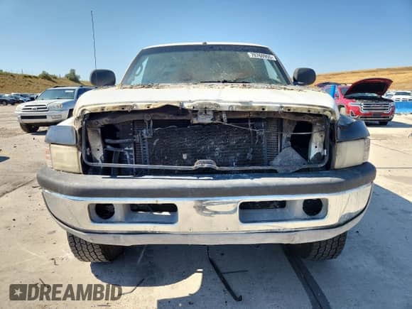 1999 Dodge 2500 with VIN 3B7KF23Z5XG186766, listed as a Copart auction lot 70760955 with Not provided miles and Salvage title. Bid and sale history available at DreamBid. Image 5.