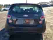 2014 Chevrolet Sonic LT with VIN 1G1JD6SG5E4140219, listed as a Copart auction lot 45300145 with Not provided miles and Salvage title. Bid and sale history available at DreamBid. Image 6.