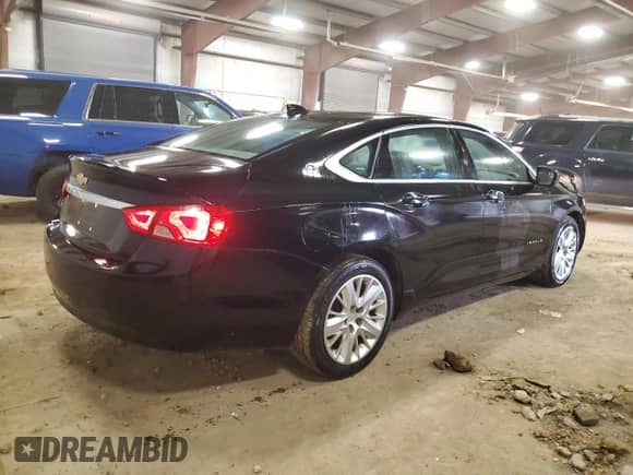 2018 Chevrolet Impala LS с VIN 1G11X5S34JU135246, выставлен на аукционе Copart как лот 54415915 с пробегом 111 769 миль миль и Чистый • Clean title. История ставок и продаж доступна на DreamBid. Изображение 3.