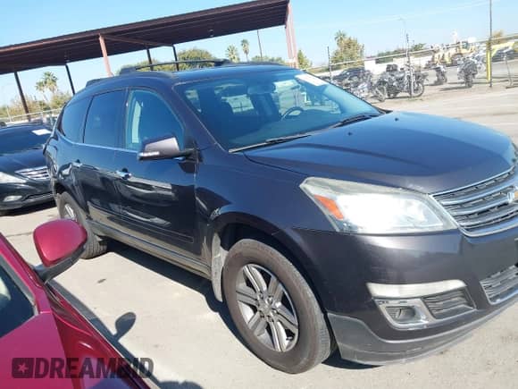 2015 Chevrolet Traverse LT z VIN 1GNKRHKD8FJ168217, wystawiony jako IAAI lot #43575623 z przebiegiem 215 964 mil mil oraz . Historia ofert i sprzedaży dostępna na DreamBid. Obrazek 13.