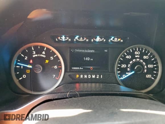 2016 Ford F-150 XL z VIN 1FTEW1CP0GKD15625, wystawiony jako Copart lot #81012245 z przebiegiem 106 855 mil mil oraz Szkoda całkowita • Salvage title. Historia ofert i sprzedaży dostępna na DreamBid. Obrazek 9.