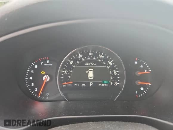 2019 Kia Sorento EX Sport с VIN 5XYPH4A57KG508455, выставлен на аукционе Copart как лот 87191875 с пробегом 174 250 миль миль и Списание • Salvage title. История ставок и продаж доступна на DreamBid. Изображение 9.