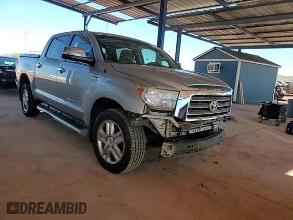 2008 Toyota Tundra Limited with VIN 5TFEV581X8X057522, listed as a Copart auction lot 82625225 with 143,500 mi miles and Salvage title. Bid and sale history available at DreamBid. Image 13.