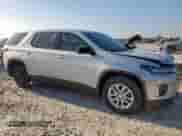 2022 Chevrolet Traverse LS with VIN 1GNERFKW1NJ163040, listed as a Copart auction lot 70875845 with 92,966 mi miles and Salvage title. Bid and sale history available at DreamBid. Image 4.