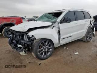 2019 Jeep Grand Cherokee High Altitude z VIN 1C4RJFCG1KC703799, wystawiony jako Copart lot #59038225 z przebiegiem Nie podano mil oraz Nie do naprawy • Non repairable. Historia ofert i sprzedaży dostępna na DreamBid. Obrazek 1.