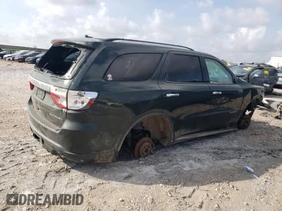 2011 Dodge Durango Citadel with VIN 1D4SD5GT8BC592407, listed as a Copart auction lot 54260555 with Not provided miles and Salvage title. Bid and sale history available at DreamBid. Image 3.