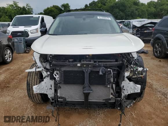 2024 Nissan Pathfinder Platinum with VIN 5N1DR3DK1RC244266, listed as a Copart auction lot 61260575 with 12,892 mi miles and Salvage title. Bid and sale history available at DreamBid. Image 5.