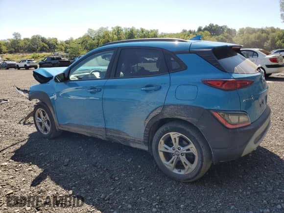 2022 Hyundai Kona SEL z VIN KM8K6CAB4NU923277, wystawiony jako Copart lot #71367365 z przebiegiem 47 145 mil mil oraz Szkoda całkowita • Salvage title. Historia ofert i sprzedaży dostępna na DreamBid. Obrazek 2.