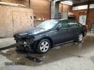 2016 Chevrolet Impala LS with VIN 2G1WA5E38G1100281, listed as a Copart auction lot 56297165 with 98,910 mi miles and Salvage title. Bid and sale history available at DreamBid. Image 1.