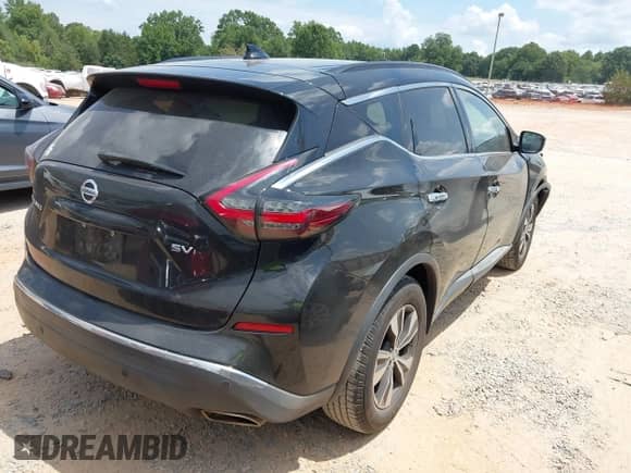 2020 Nissan Murano SV with VIN 5N1AZ2BJ4LN135738, listed as a IAAI auction lot 42830765 with 173,534 mi miles and . Bid and sale history available at DreamBid. Image 4.