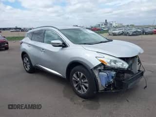 2017 Nissan Murano S with VIN 5N1AZ2MH0HN112703, listed as a IAAI auction lot 42285547 with 60,311 mi miles and . Bid and sale history available at DreamBid. Image 1.