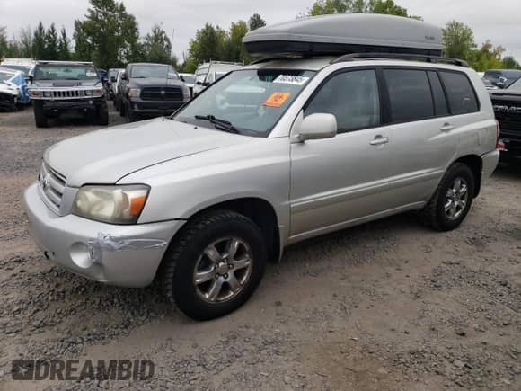 2004 Toyota Highlander с VIN JTEEP21A540044260, выставлен на аукционе Copart как лот 70573845 с пробегом 354 763 миль миль и Списание • Salvage title. История ставок и продаж доступна на DreamBid. Изображение 1.