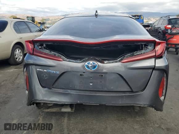 2022 Toyota Prius Limited with VIN JTDKAMFP7N3198972, listed as a Copart auction lot 81778735 with 55,287 mi miles and Salvage title. Bid and sale history available at DreamBid. Image 6.