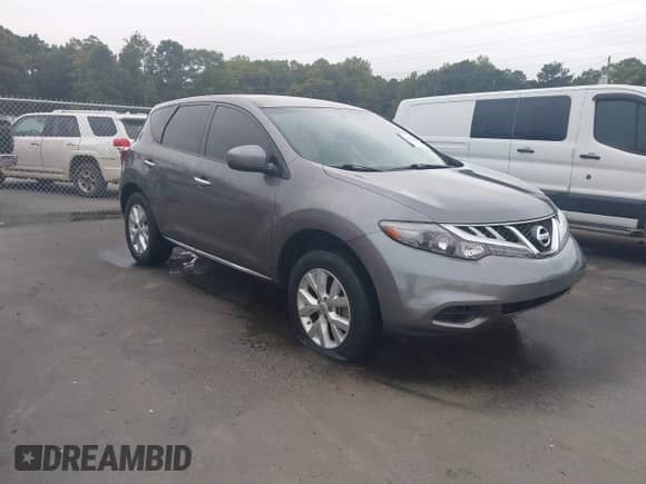 2013 Nissan Murano SL with VIN JN8AZ1MU2DW211611, listed as a IAAI auction lot 43376489 with 167,567 mi miles and . Bid and sale history available at DreamBid. Image 1.