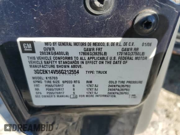 2006 Chevrolet Silverado 1500 Work Truck с VIN 3GCEK14V56G212554, выставлен на аукционе Copart как лот 65510875 с пробегом 262 102 миль миль и Чистый • Clean title. История ставок и продаж доступна на DreamBid. Изображение 12.