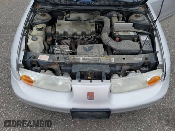 2000 Saturn SL with VIN 1G8ZG5284YZ152285, listed as a Copart auction lot 59344165 with Not provided miles and Salvage title. Bid and sale history available at DreamBid. Image 11.