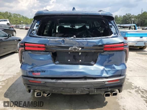 2025 Chevrolet Traverse FWD LT с VIN 1GNERGRS9SJ121591, выставлен на аукционе Copart как лот 81445515 с пробегом 11 014 миль миль и Списание • Salvage title. История ставок и продаж доступна на DreamBid. Изображение 6.
