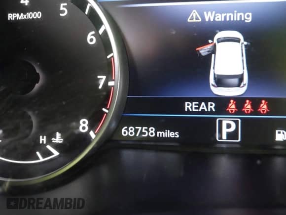 2023 Nissan Murano SV with VIN 5N1AZ2BJ6PC128114, listed as a IAAI auction lot 42538647 with 68,758 mi miles and . Bid and sale history available at DreamBid. Image 15.