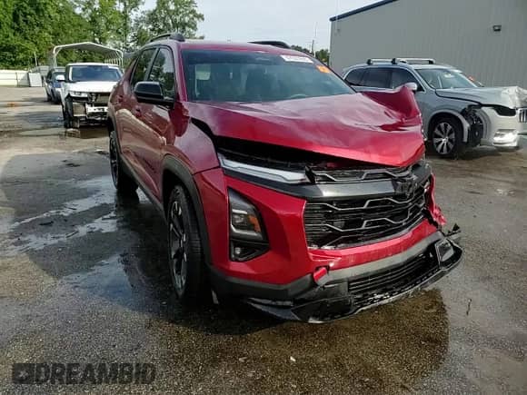 2025 Chevrolet Equinox FWD RS с VIN 3GNAXLEG8SL184270, выставлен на аукционе Copart как лот 68077965 с пробегом 8 529 миль миль и Списание • Salvage title. История ставок и продаж доступна на DreamBid. Изображение 15.