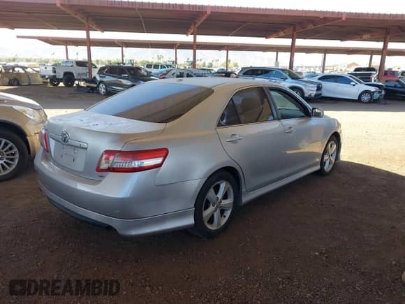 2010 Toyota Camry with VIN 4T1BF3EKXAU116881, listed as a IAAI auction lot 43303112 with 201,629 mi miles and . Bid and sale history available at DreamBid. Image 4.