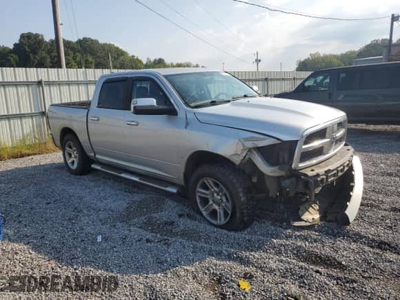 2012 Ram 1500 Laramie Longhorn with VIN 1C6RD7PT5CS348378, listed as a Copart auction lot 80868745 with 208,362 mi miles and Salvage title. Bid and sale history available at DreamBid. Image 4.